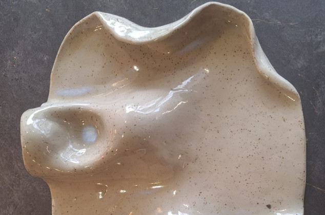 Krystyna Ciećwierska ; na fali - patera imprezowa