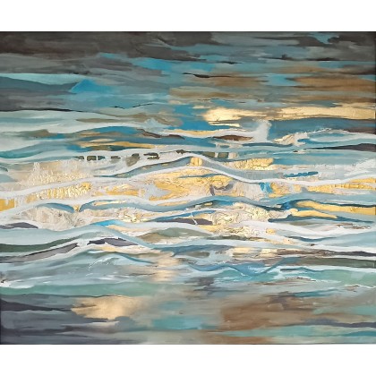 Morze, Iwona Jaworska, obrazy akryl