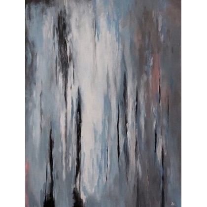 Abstrakcja  -obraz 60/80 cm, Paulina Lebida, obrazy akryl
