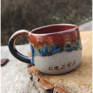 Kubek ceramiczny z imieniem Grześ (c630)