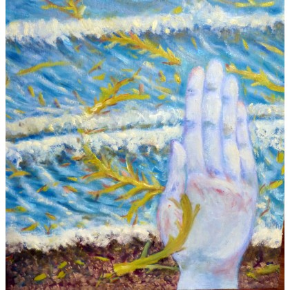 Elżbieta Goszczycka - obrazy olejne - Morze nieczynne foto #2