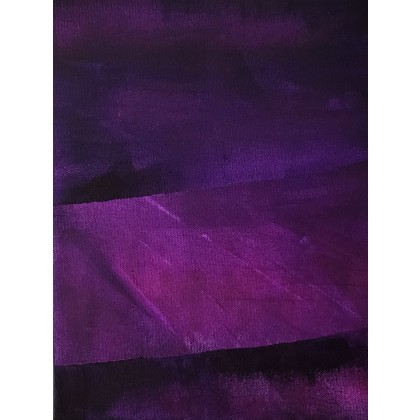 obraz Purple Rain, Jessica Popko, obrazy akryl