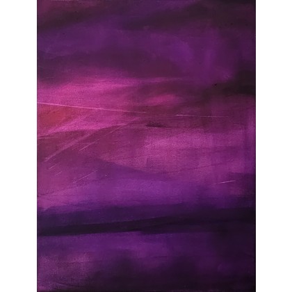 obraz The Purple Love, Jessica Popko, obrazy akryl