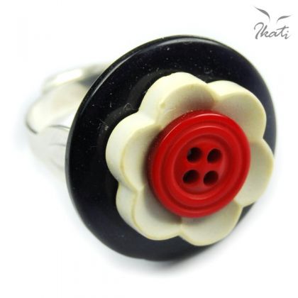 bi�uteria recycling VINTAGE FLOWER