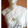 bi�uteria recycling Wisior Shell Time foto #3