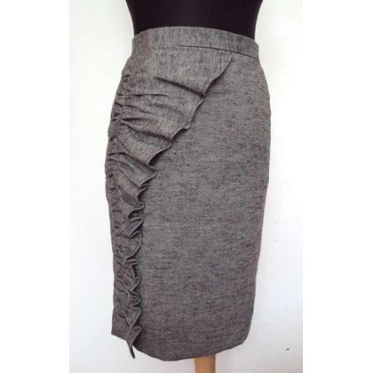 sp�dnice,spodnie z draperi� roz 46