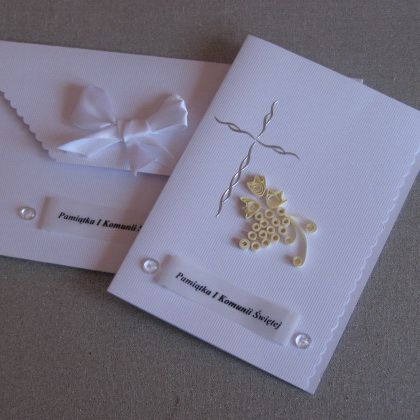 scrapbooking pami�tka I Komunii �w.