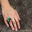pier�cionki multicolor ring foto #2