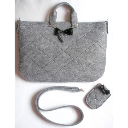 torby na laptopy Podr�ny komplet pikowany