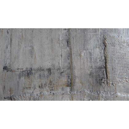 Krystyna Ciećwierska - obrazy akryl - struktury zimowe IV foto #4