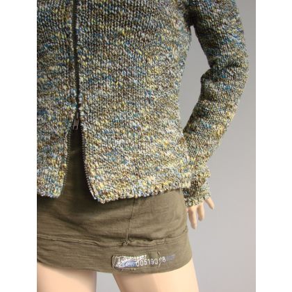 halo-pracownia - swetry - swetrowy żakiet S/M foto #2