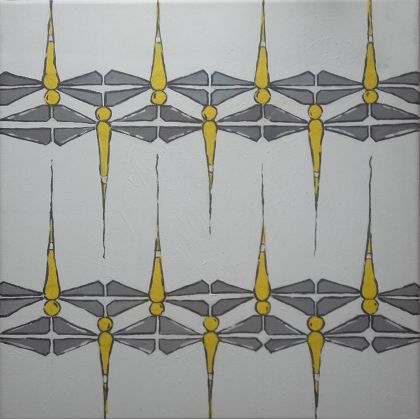 SymetriA, Paula Pasik, obrazy akryl
