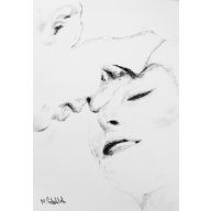 About to kiss 2, A4