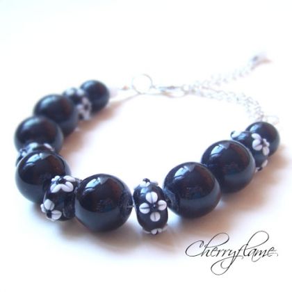 bransoletki BRANSOLETKA PANDORA BLACK