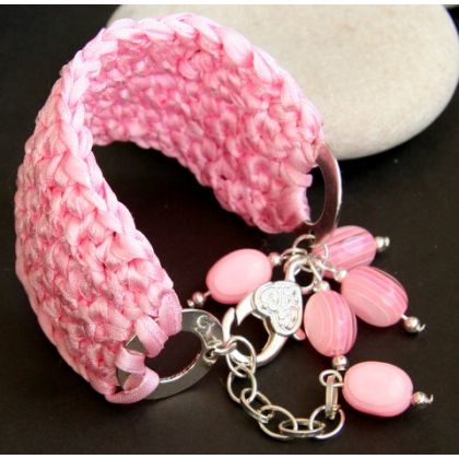 bransoletki Pink