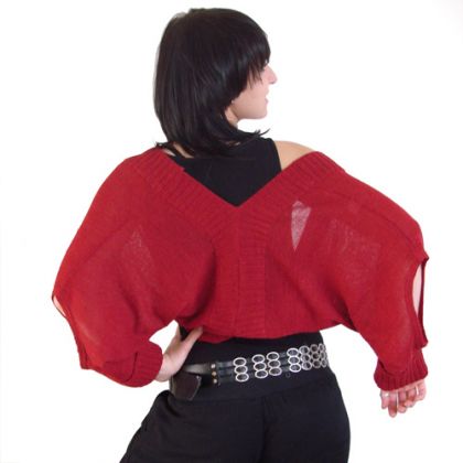 wieczorowe bolerko oversize