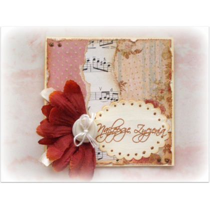 scrapbooking Kartka okoliczno�ciowa