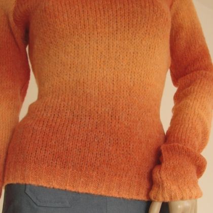 halo-pracownia - swetry - multi orange golf foto #1