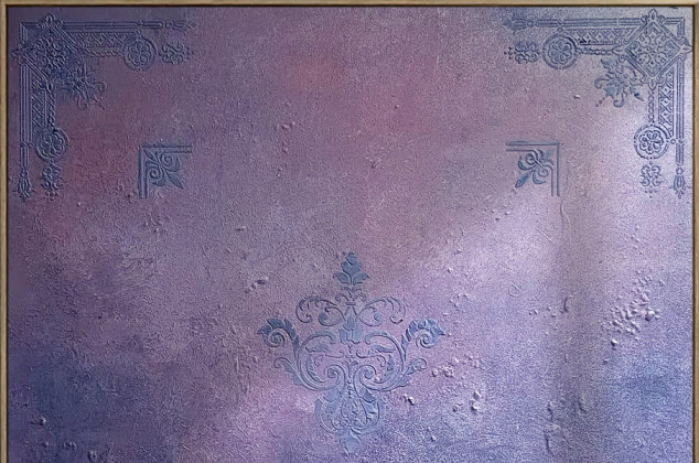 Małgorzata Kąkol ; Jak Śliwka w Kompot I 100x100 cm