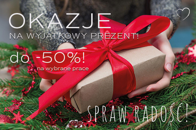 OKAZJE na oryginalny prezent -10 do -50 % !
