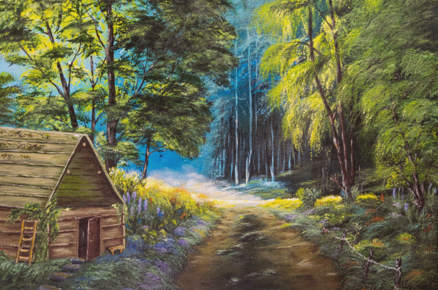 Katarzyna Wawrzyniak ; Leśna mgiełka