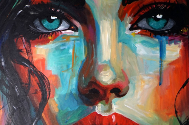 Rafal Stach ; Heart of Glass 80x100