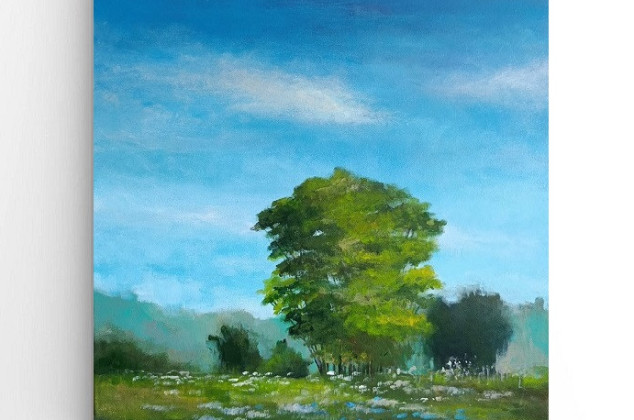 Paulina Lebida ; Słoneczny dzień - obraz akrylowy 60/50 cm