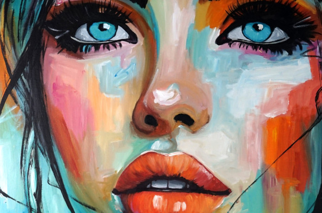 Rafal Stach ; Into the Clouds 80x100