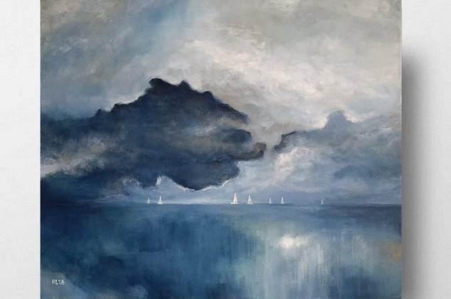 Paulina Lebida ; Morze- obraz akrylowy 50/60 cm