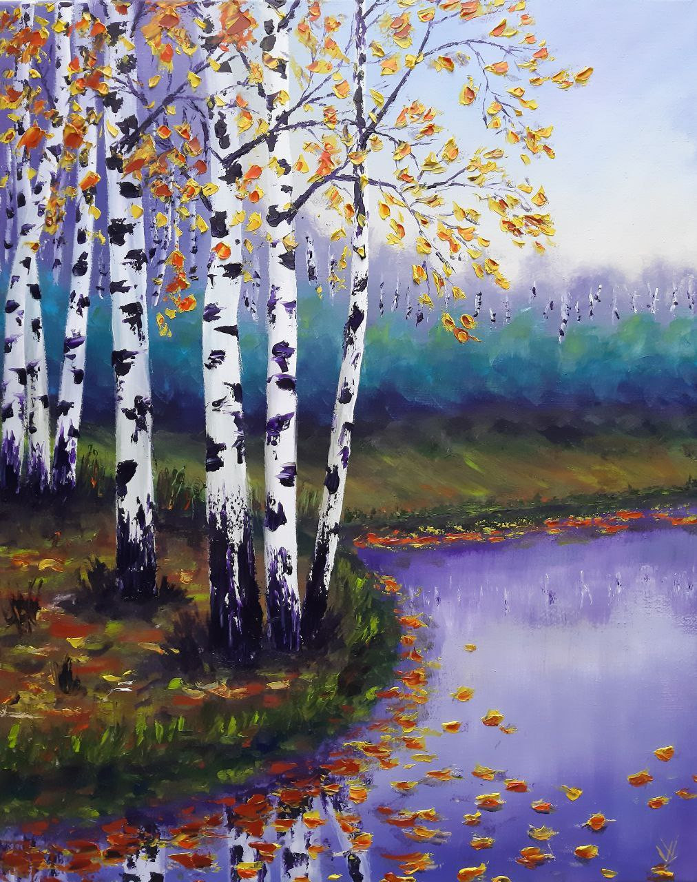 Volodymyr Vasylyshen ; Obrazy olejne na płótnie 50×40cm