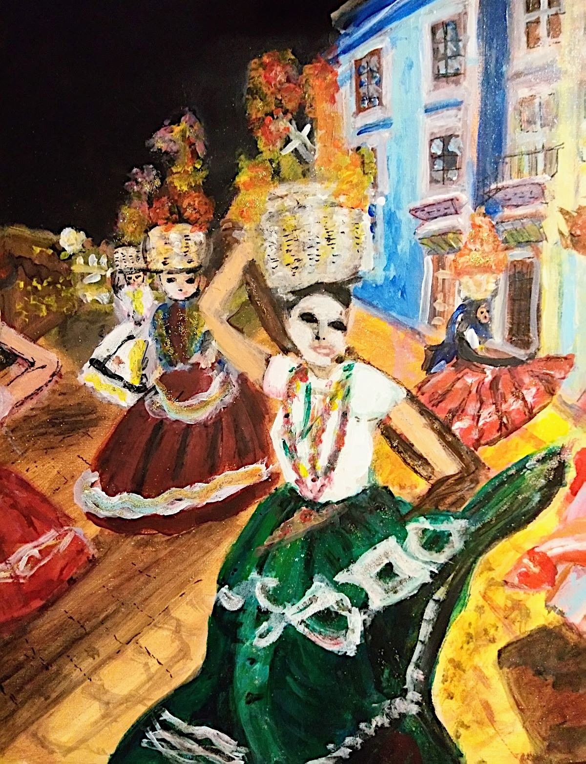 tancerki-uliczne-meksyk-obrazy-akryl-krystyna-mo-ciszko-galeria