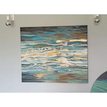 Iwona Jaworska - obrazy akryl - Morze foto #4