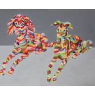 PIESKI MAŁE DWA. 100X80 CM