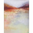 Pejzaż III - praca wykonana pastelami