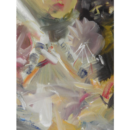Eryk Maler - obrazy olejne - Gravitas - Ciąża, 90x45, 2021 foto #3