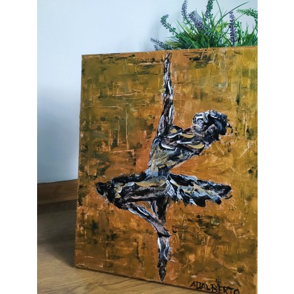 Wojciech Adalberto - obrazy akryl - DANCER foto #2