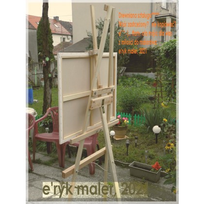 Eryk Maler - obrazy olejne - W pracowni malarza, 2021 foto #4