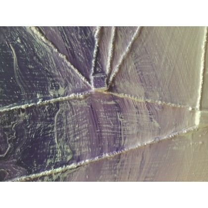 Krystyna Ciećwierska - obrazy tech. mieszana - fiolettt dla Pani Iwony foto #3