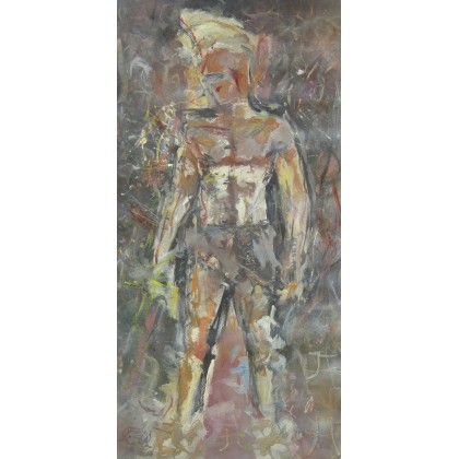 Achilles, 45x90, Eryk Maler, obrazy olejne