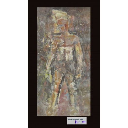 Eryk Maler - obrazy olejne - Achilles, 45x90 foto #3