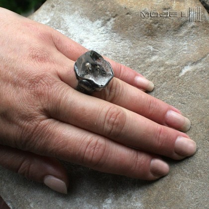 Moje MW - pierścionki - Lodowy odłamek foto #2