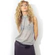 srebrny top