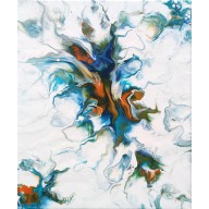Obrazek abstrakcja Tajfun III 25 x 30 cm