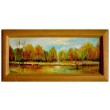 Jesień obraz olejny w ramie 20-50cm
