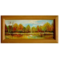 JESIEŃ OBRAZ OLEJNY W RAMIE 20-50CM