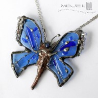 Niebieski motyl III