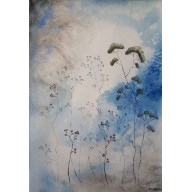Łąka -akwarela A4