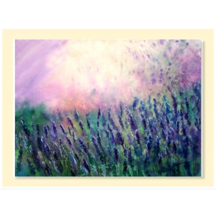 Joanna Magdalena - obrazy akwarela - Hojność (akwarela w oprawie 60 x80 cm) foto #2