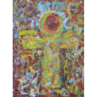 Eryk Maler, Słoneczniki, 60x80, 2022