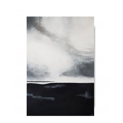 Morze-obraz akrylowy, Paulina Lebida, obrazy akryl